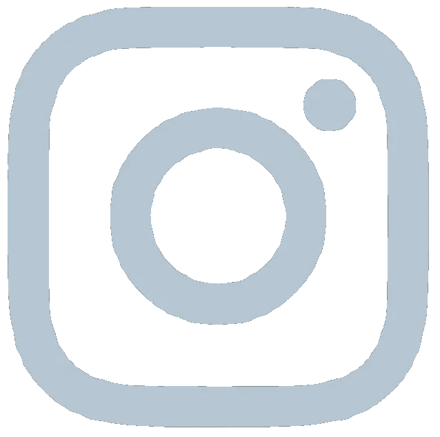 Instagram logo light blue 